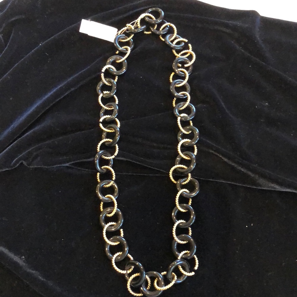 Black and Gold necklace